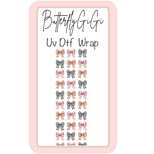 Wrap Coquette Fall UV DTF