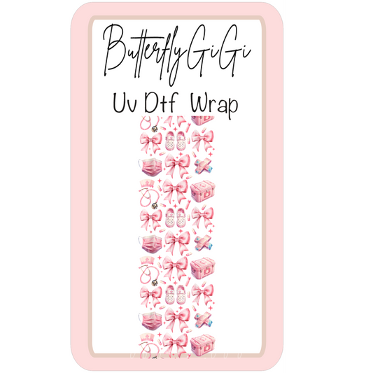 Wrap Coquette Nurse Pink