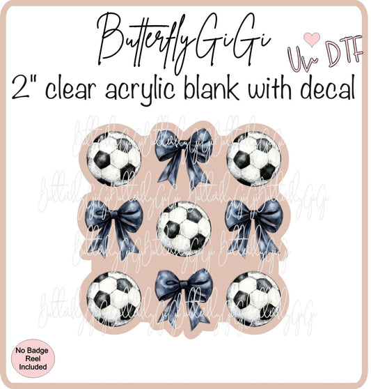 Sport UVDTF Soccer Coquette