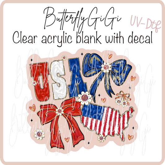 Coquette USA UvDTF