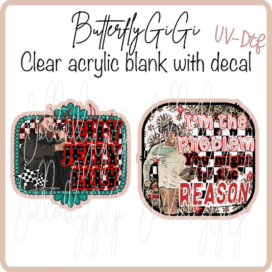 Country Singer 2 UV DTF