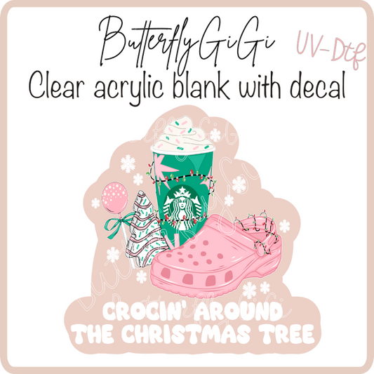 Crocin around the Christmas Tree UvDTF