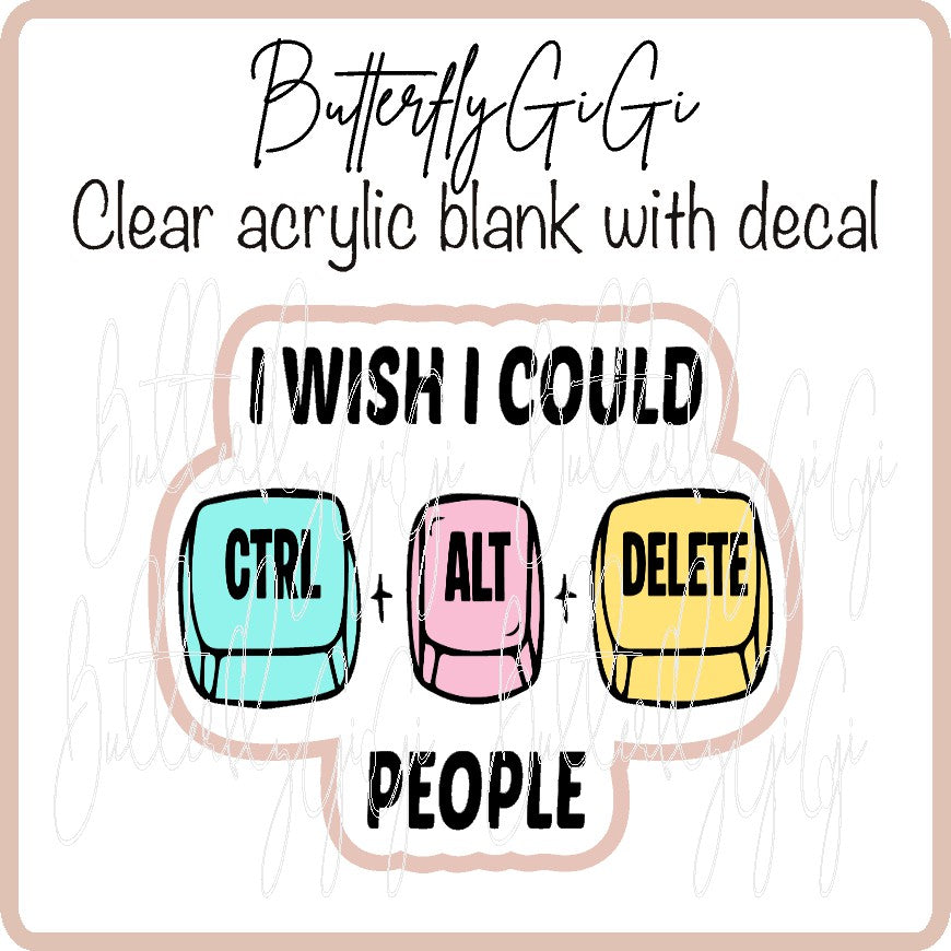 Ctrl Alt Delete