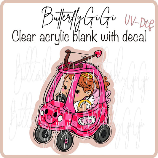 Cupid Cozy Coupe UV DTF