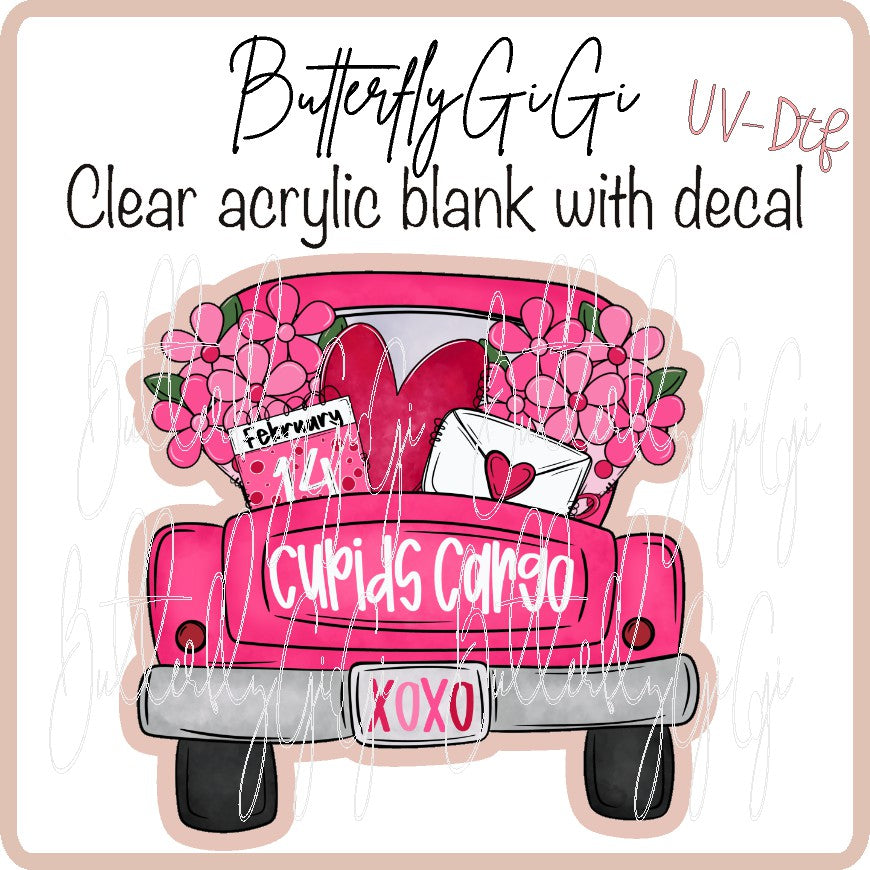 Cupid's Cargo UV DTF