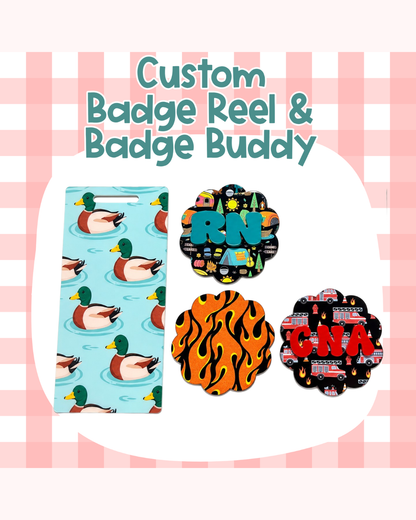 Various Badge Custom Acrylic Design