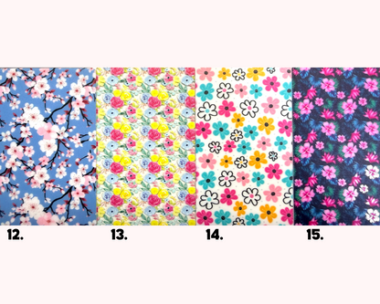 Floral Badge Custom Acrylic Design