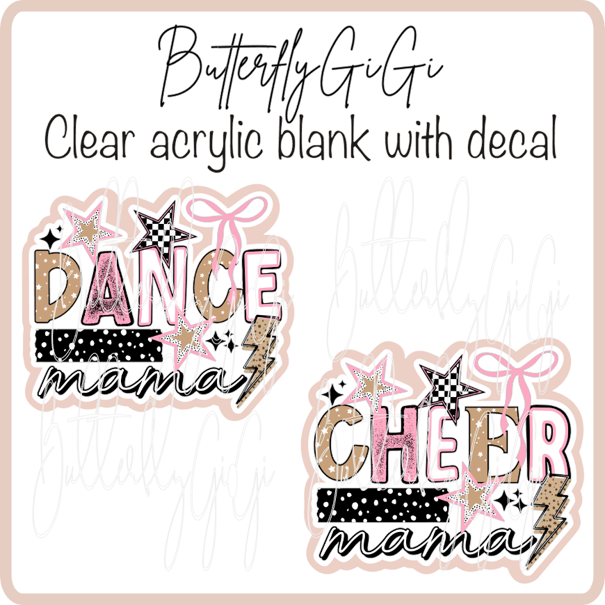 Dance Cheer Mama Stars