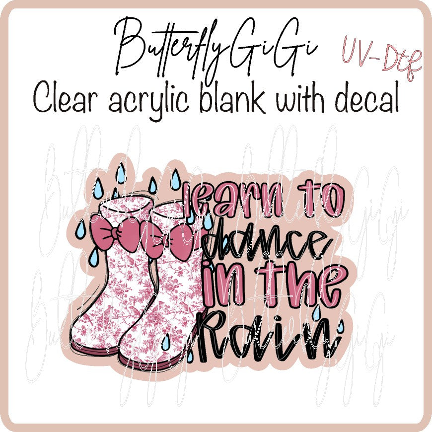 Dance in Rain UvDTF