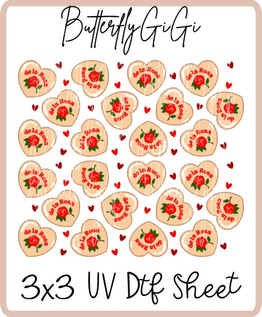 De La Rosa UV Dtf SHEET