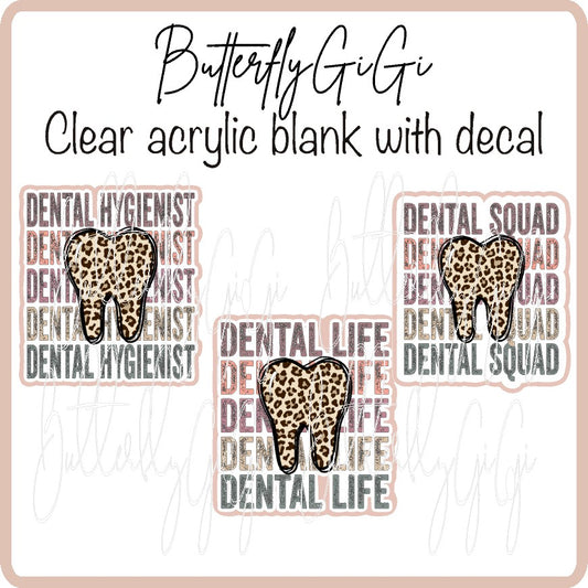 Dental Boho Leopard