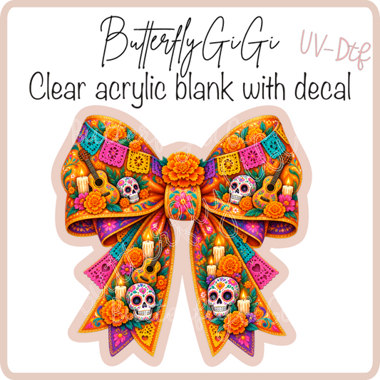 Dia de los Muertos Bow UvDTF
