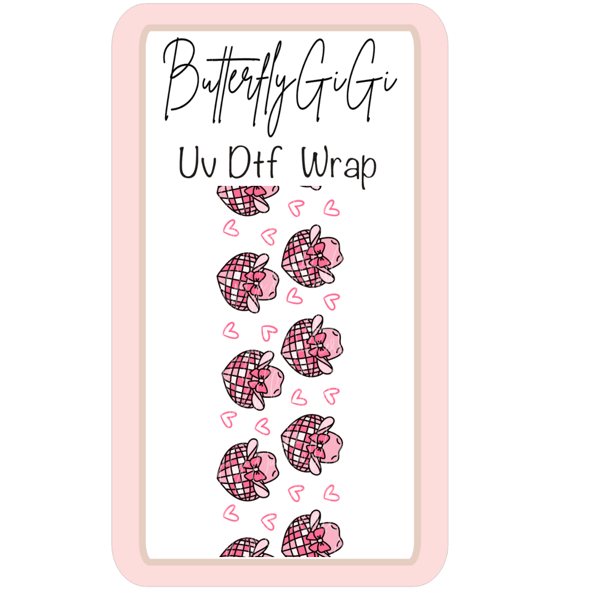 Disco Cowgirl UV Dtf Wrap