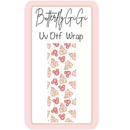 Wrap Mouse Castle Brown UV Dtf