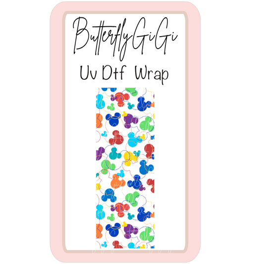 Wrap Mouse Color UV Dtf