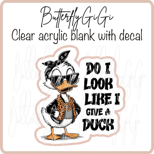 Do I look like Duck