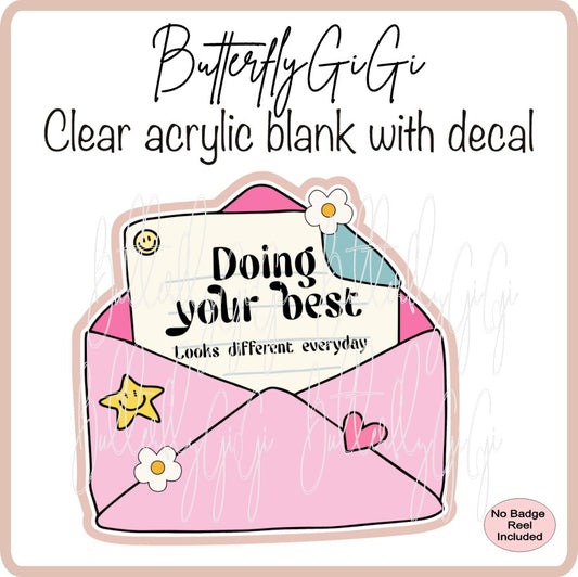 Doing your Best