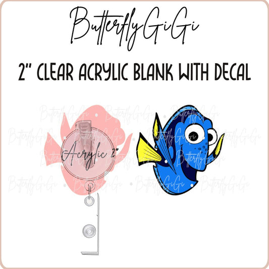 Character Forgetful Blue Fish