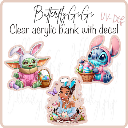 Easter Characters UvDTF