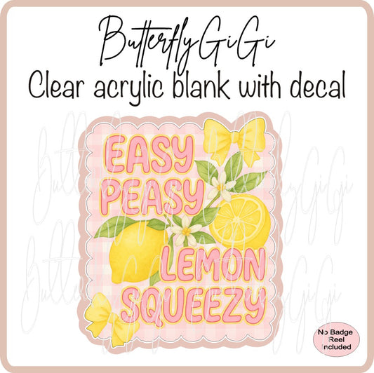 Easy Peasy Lemon