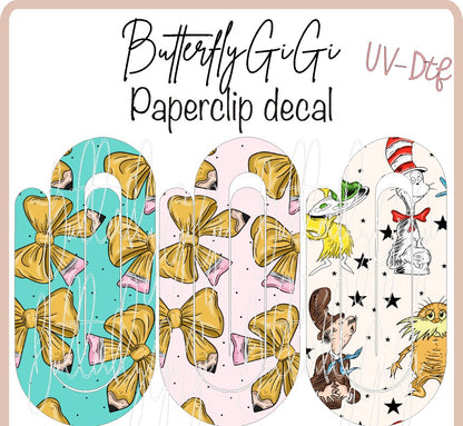 Education Paperclip  UvDTF