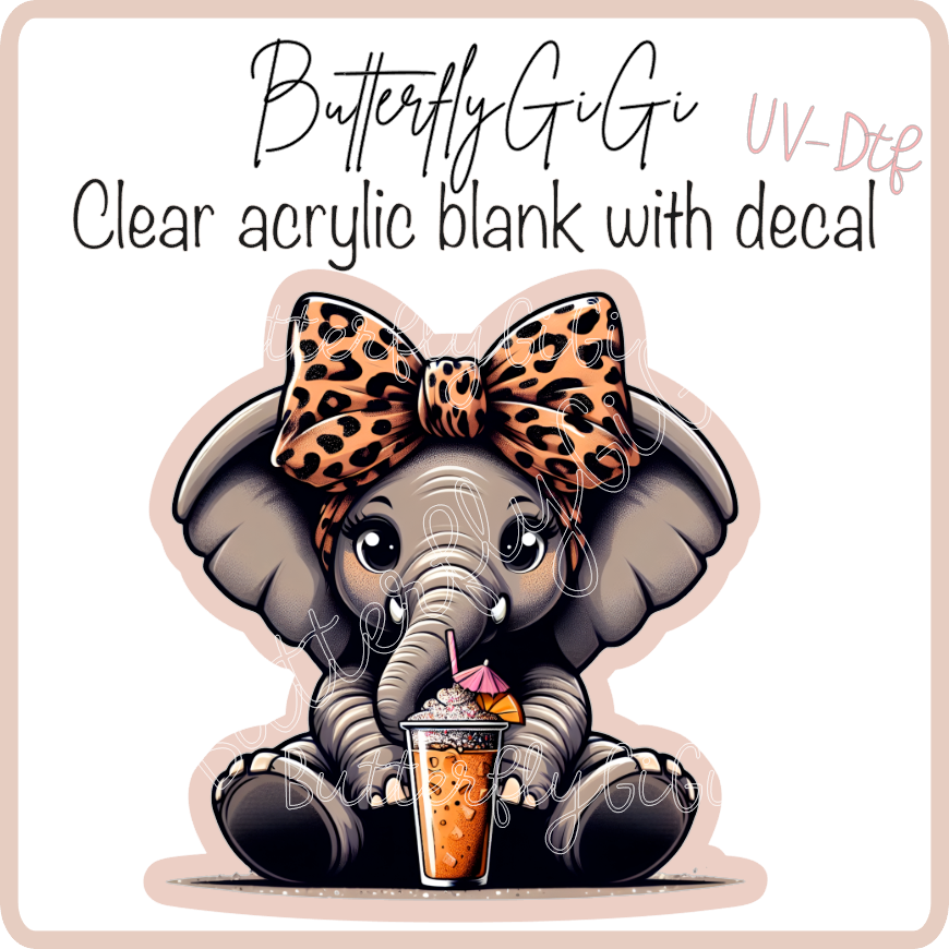 Elephant Thai Tea UvDTF