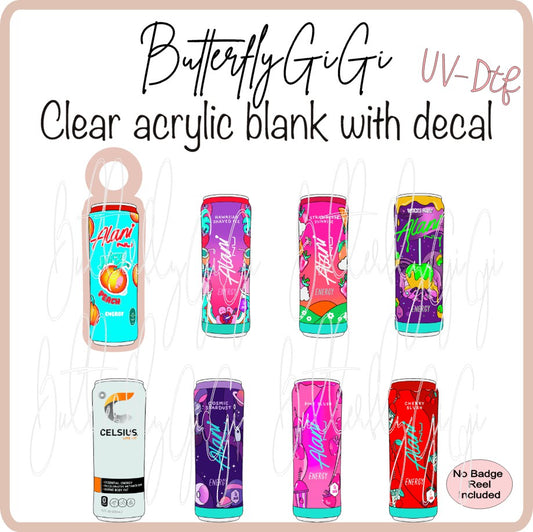.Charm UVDTF Energy Drink