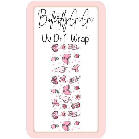 Wrap Everything Girly UV Dtf