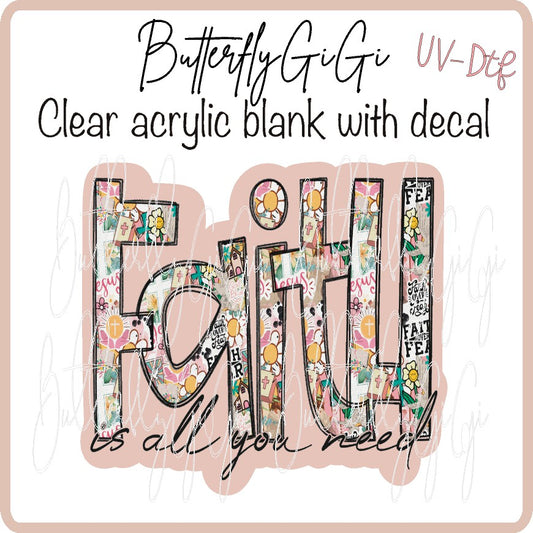 Faith is all you Need UvDTF