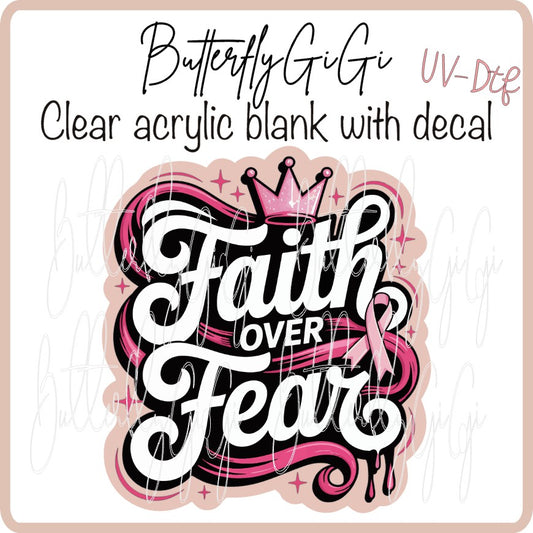 UVDTF BC Faith over Fear Pink