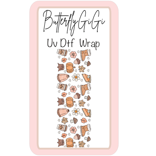 Wrap FALL Ps Girl UV Dtf