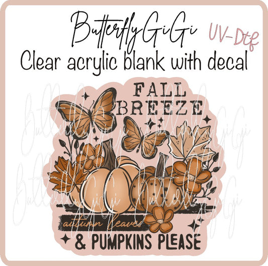Fall Breeze UVDTF