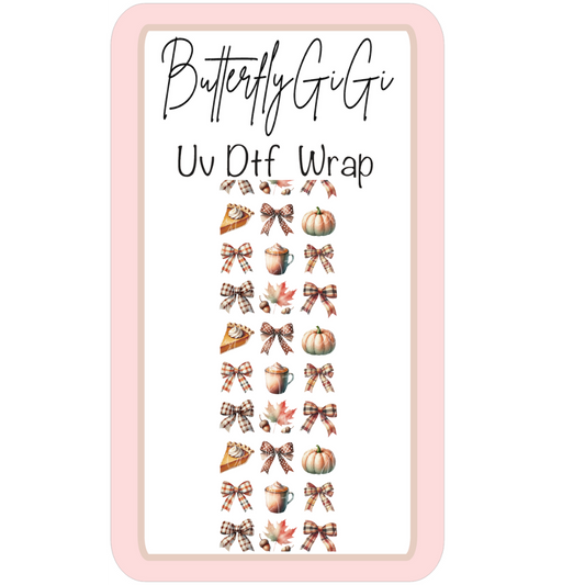 Wrap Fall Cozy UV DTF