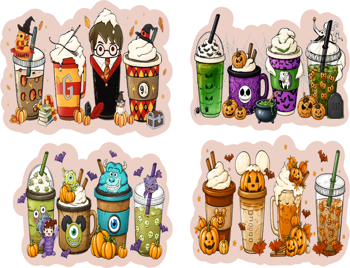 Fall Halloween UvDtf