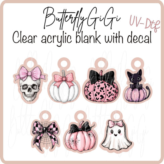 .Charm UVDTF Fall PINK