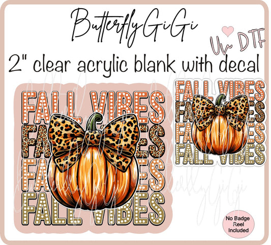 Fall Vibes Pumpkin