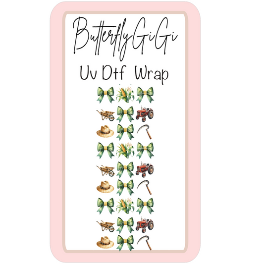 Wrap Farmer Corn  UV DTF