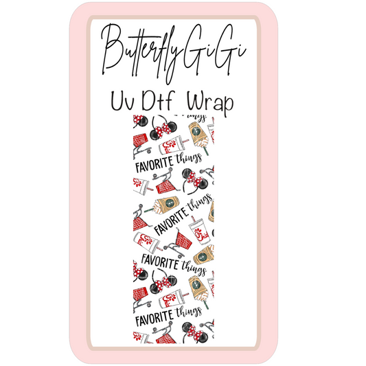 Wrap Favorite Things UV Dtf