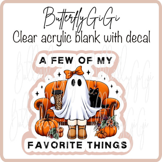 Halloween Few Favorite things Cat