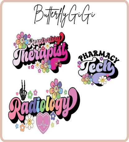 UVDTF Medical Floral Occupation
