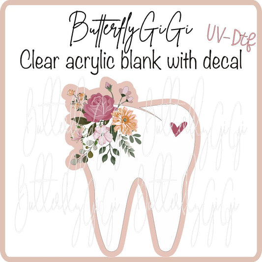 Flower Tooth UV DTF