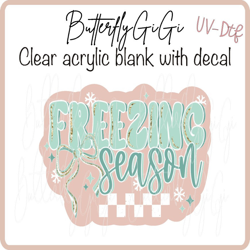 Freezing Season UV DTF