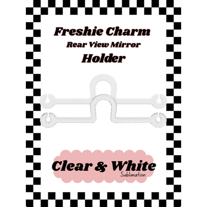 Standard Acrylic Freshie Charm Holder