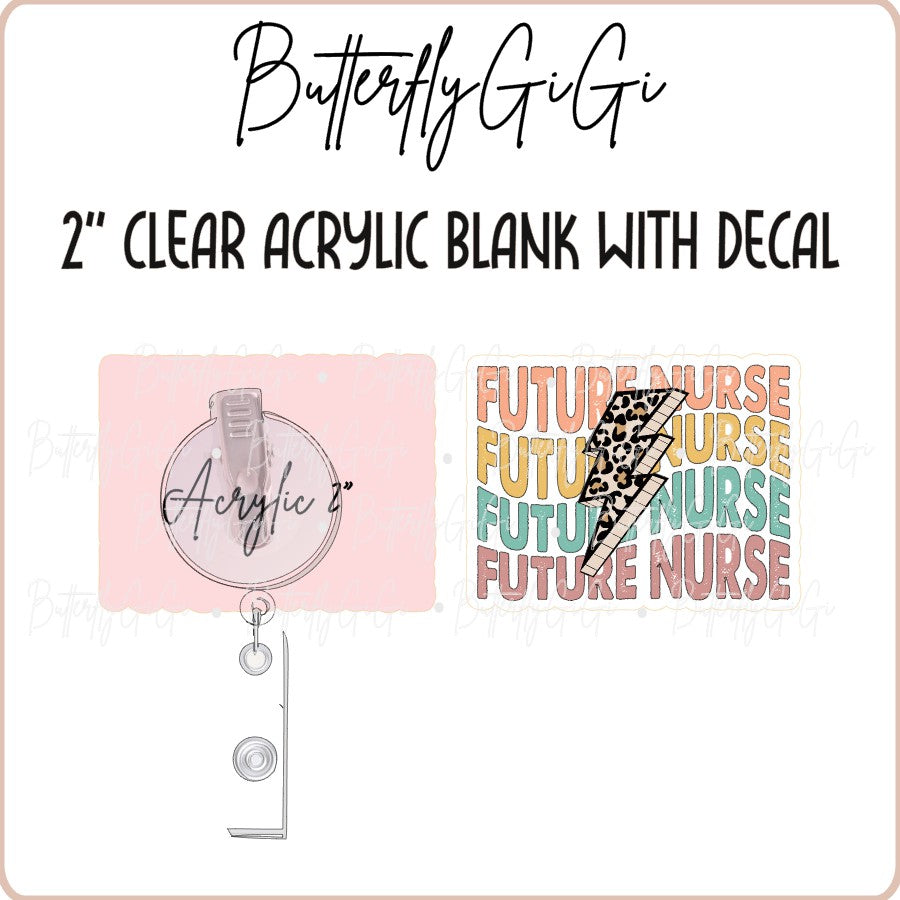 Medical Future Nurse Lightning Bolt