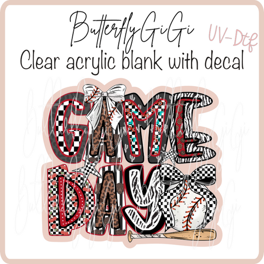 Game Day Cherry UvDTF