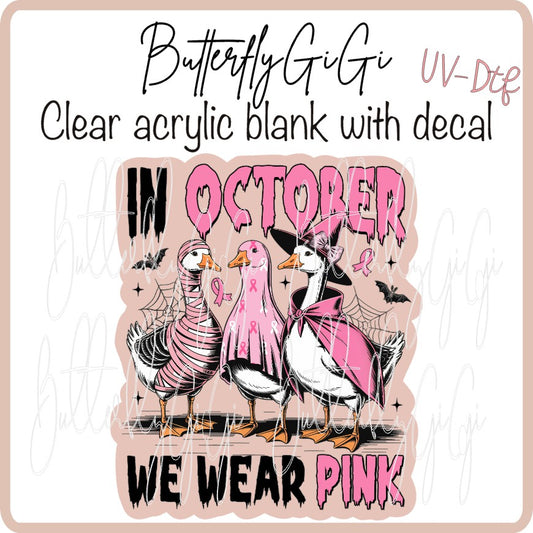 UVDTF BC Geese Pink
