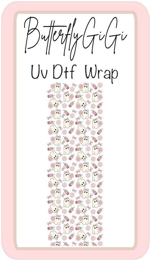Wrap Ghostly Latte Uv Dtf