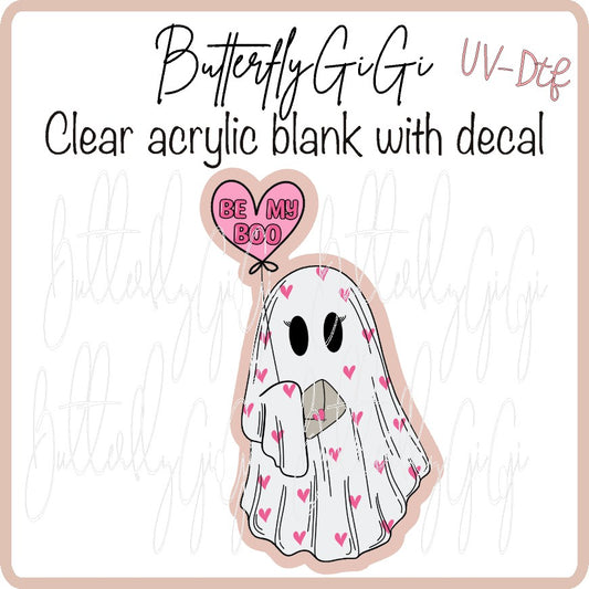 Ghost Valentine UV DTF