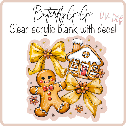 Gingerbread Coquette UvDTF