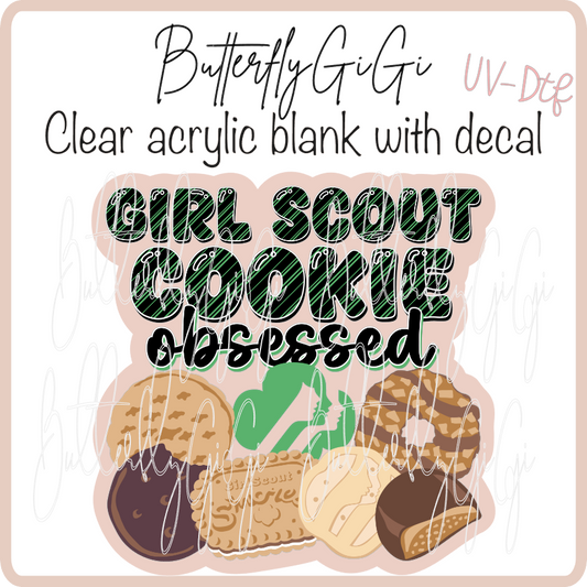 Girl Cookie Obsessed UvDTF